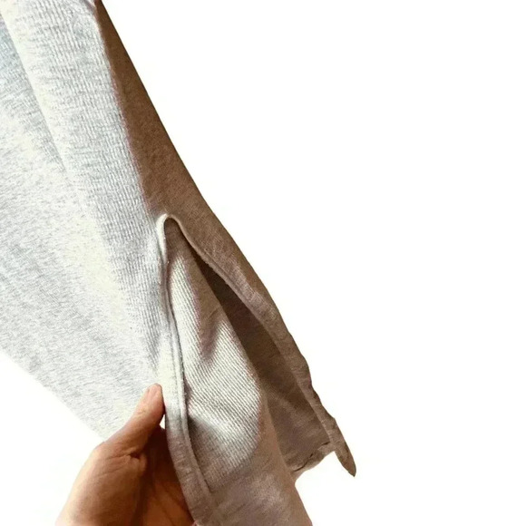 Heavy Stretch Knit Strapy Maxi Dress No Tag Heather Gray - Picture 3 of 6